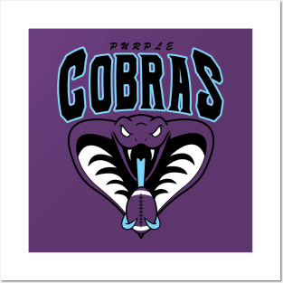 Purple Cobras FF Posters and Art